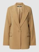 Esprit Collection Blazer mit Reverskragen in Khaki, Größe 44