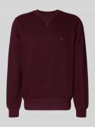Tommy Hilfiger Regular Fit Sweatshirt Baumwoll-Mix in Bordeaux, Größe ...