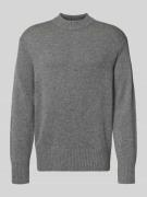 SELECTED HOMME Relaxed Fit Strickpullover aus Woll-Kaschmir-Mix Modell...