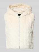 monari Weste mit Kapuze in Offwhite, Größe 34