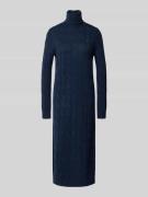 Tommy Hilfiger Fließendes Strickkleid aus Woll-Mix in Marine, Größe L