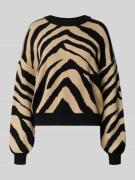 Noisy May Strickpullover mit Rundhalsausschnitt Modell 'CHARLOTT' in B...