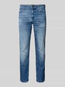 BOSS Orange Straight Fit Jeans aus Baumwoll-Mix Modell 'DELAWARE BO' i...