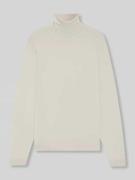 BOSS Regular Fit Rollkragenpullover aus reiner Schurwolle Modell 'MUSS...