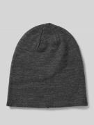 Barts Mütze mit Label-Detail Modell 'ECLIPSE' in Anthrazit, Größe 1