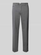 Brax Regular Fit Chino mit Gesäßtaschen Modell 'Everest' in Graphit, G...