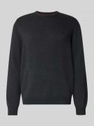 Christian Berg Men Regular Fit Strickpullover aus Baumwoll-Woll-Mix in...