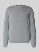 Christian Berg Men Regular Fit Strickpullover aus Baumwoll-Woll-Mix in...