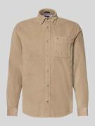 Tommy Jeans Regular Fit Freizeithemd aus reiner Baumwolle in Beige, Gr...