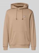 Tommy Jeans Regular Fit Hoodie aus reiner Baumwolle in Beige, Größe L