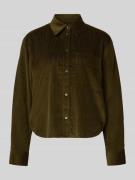 Marc O'Polo Comfort Fit Hemdbluse aus reiner Baumwolle in Khaki, Größe...