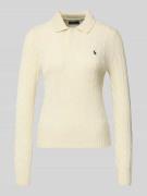 Polo Ralph Lauren Slim Fit Longsleeve aus Woll-Mix mit Kaschmir-Anteil...