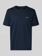 Marc O'Polo Denim Regular Fit T-Shirt aus reiner Baumwolle in Dunkelbl...