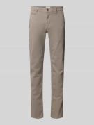 Brax Regular Fit Chino mit Gesäßtaschen Modell 'Fabio' in Taupe, Größe...