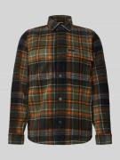 camel active Regular Fit Hemdjacke mit Logo-Applikation in Oliv, Größe...