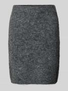 Neo Noir Knielanger Rock mit elastischem Bund Modell 'Naria' in Anthra...