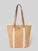 Barts Tote Bag mit Label-Detail Modell 'Aedey' in Hellbraun, Größe 1