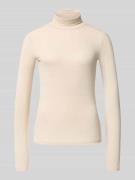 Vero Moda Slim Fit Turtleneck aus Viskose-Mix Modell 'LAVA GLITTER' in...