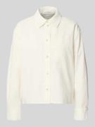 OPUS Regular Fit Hemdbluse mit Brusttasche Modell 'Frone' in Offwhite,...