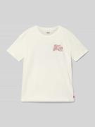 Levi’s® Kids T-Shirt mit Rundhalsausschnitt Modell 'WORN BY COWBOYS' i...