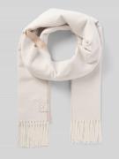 CK Calvin Klein Schal mit Label-Detail in Beige, Größe 1