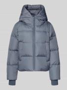 Marc O'Polo Regular Fit Daunenjacke mit Kapuze in Rauchblau, Größe 34