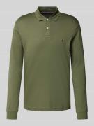 Tommy Hilfiger Regular Fit Poloshirt aus reiner Baumwolle in Oliv, Grö...