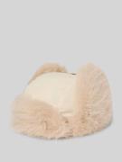 Barts Regular Fit Mütze mit Kunstfellbesatz Modell 'Hawka' in Offwhite...