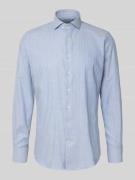 Profuomo Slim Fit Business-Hemd mit Kentkragen in Blau, Größe 38