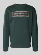 Tom Tailor Denim Regular Fit Sweatshirt aus Baumwoll-Mix in Bottle, Gr...