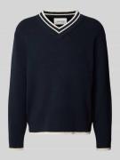 Wood Wood Strickpullover mit gerippten Abschlüssen Modell 'Cobek' in M...