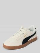 PUMA Sneaker aus Leder mit Gummisohle Modell 'PUMA Club II' in Hellgra...