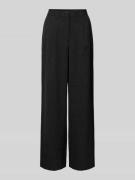 Vero Moda Wide Leg Hose mit Gürtelschlaufen Modell 'BESTIE' in Anthraz...