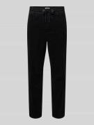 Only & Sons Tapered Cordhose aus Baumwoll-Mix Modell 'LINUS' in Black,...