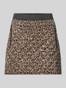 Marc Cain Minirock mit elastischem Bund in Camel, Größe 42