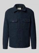 SELECTED HOMME Regular Fit Wolljacke mit Umlegekragen Modell 'MITCH' i...