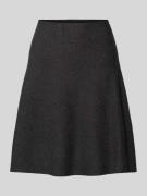 Tom Tailor Denim Ausgestellter Mini-Rock aus Viskose-Mix in Anthrazit,...