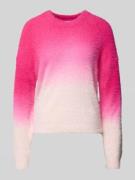 Pieces Loose Fit Strickpullover mit Farbverlauf Modell 'JALISA' in Pin...