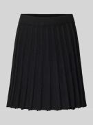 Vero Moda Ausgestellter Mini-Rock in Ripp-Optik Modell 'MARINA' in Bla...