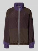 EA7 Emporio Armani Jacke mit Zweiwege-Reißverschluss in Dunkelbraun, G...