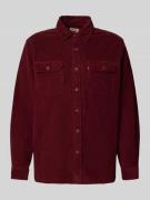 Levi's® Freizeithemd mit Knopfleiste Modell 'JACKSON' in Bordeaux, Grö...
