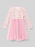 DANAMADE Kleid im 2-in-1-Look Modell 'DORA' in Altrosa, Größe 110