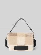 BOGNER Handtasche mit Logo-Prägung Modell 'HOCHALP' in Sand, Größe 1