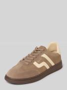 Gant Sneaker aus Leder mit Schnürung Modell 'Cuzmo' in Taupe, Größe 40