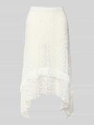 Noisy May Midirock mit Ausbrenner-Effekt Modell 'LACEY' in Weiss, Größ...