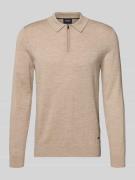 JOOP! Collection Strickpullover aus Schurwolle mit Polokragen Modell '...