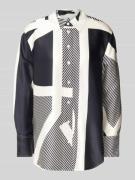 Someday Regular Fit Bluse mit durchgehender Knopfleiste Modell 'Zouna'...