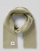 OPUS Schal mit Woll-Anteil in Strick-Optik in Schilf, Größe 1