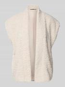Only Relaxed Fit Weste in Teddyfell-Optik Modell 'NAYA' in Ecru, Größe...