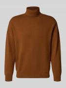 Antony Morato Strickpullover mit Rollkragen in Camel, Größe XL